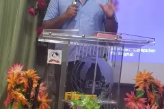 Ministering at Gethsemane Gospel Church in Batticaloa Srilanka